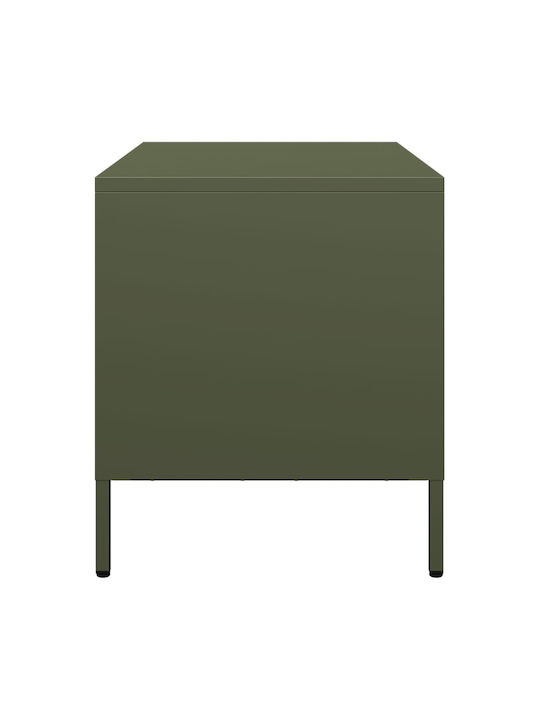 Έπιπλο Τηλεόρασης Μεταλλικό Λαδί Μ68xΠ39xΥ43.5cm