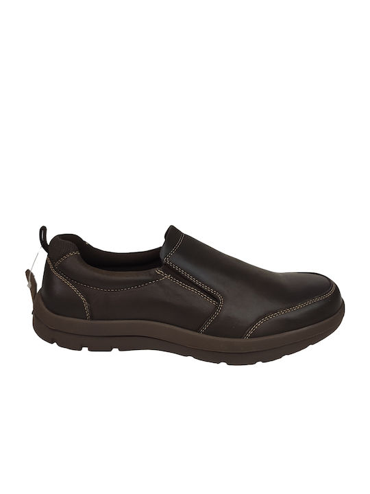 Gale Men's Leather Casual Shoes Brown