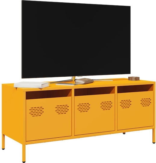 TV-Ständer Metall Senfgelb M101.5xP39xH43.5cm