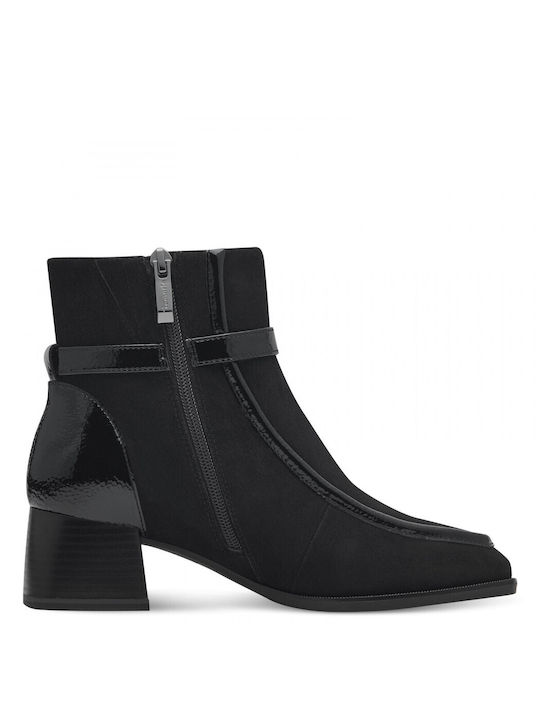 Tamaris Leather Women's Ankle Boots Black