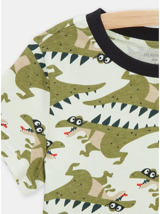 Kids' Set with Shorts Summer 2pcs Green