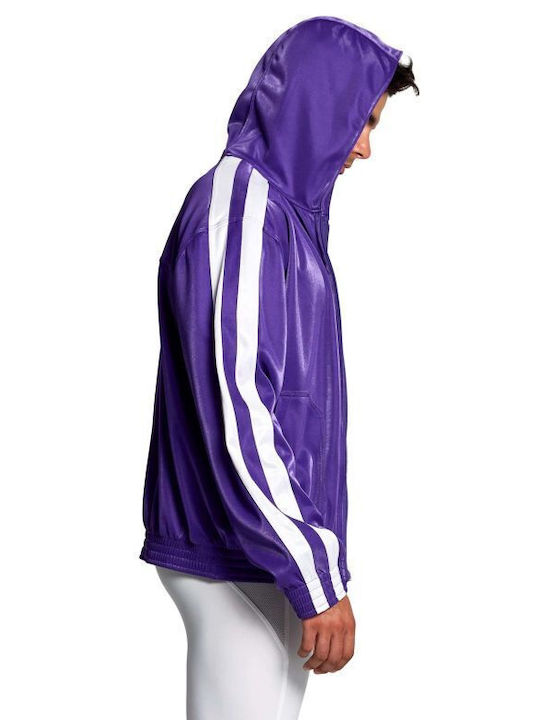 Men's Cardigan Purple