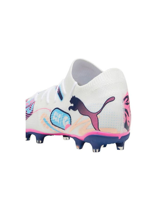 Puma Future 7 Match Vol. Up FG/AG Football Shoes with Cleats White