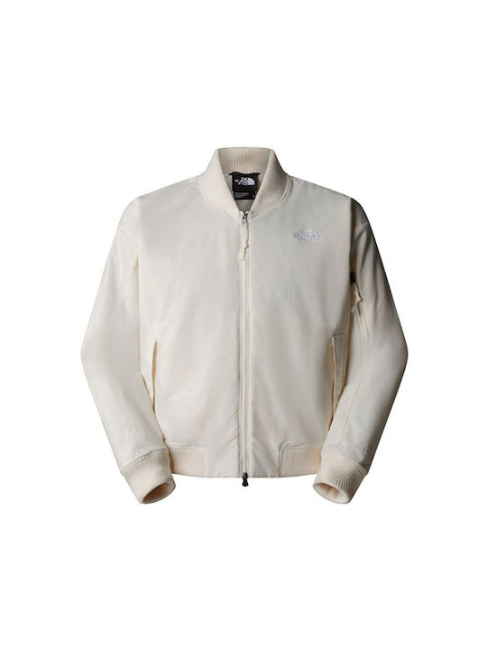 The North Face Men's Bomber Jacket White Dune