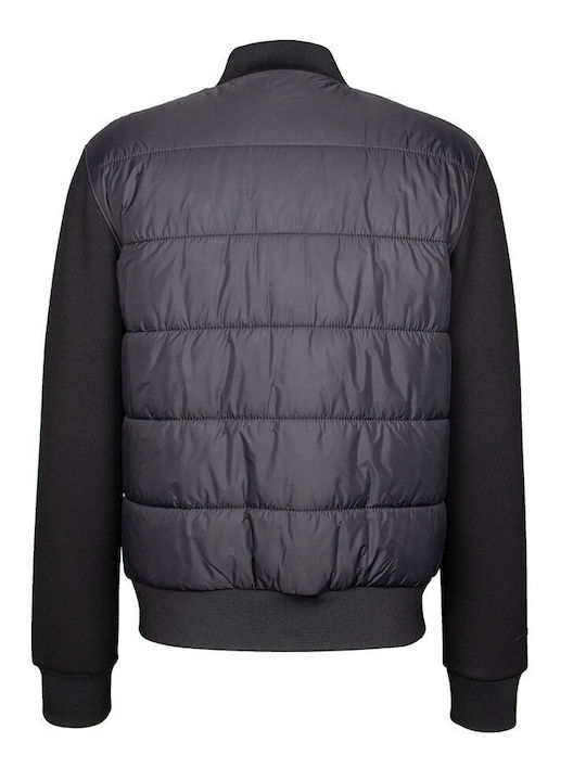 Karl Lagerfeld Men's Bomber Jacket Black