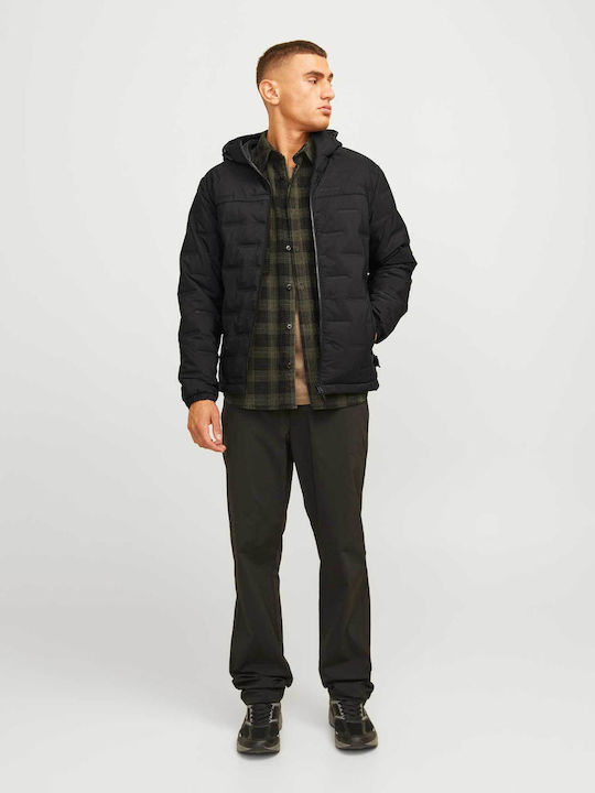 Jack & Jones Men's Puffer Jacket Black