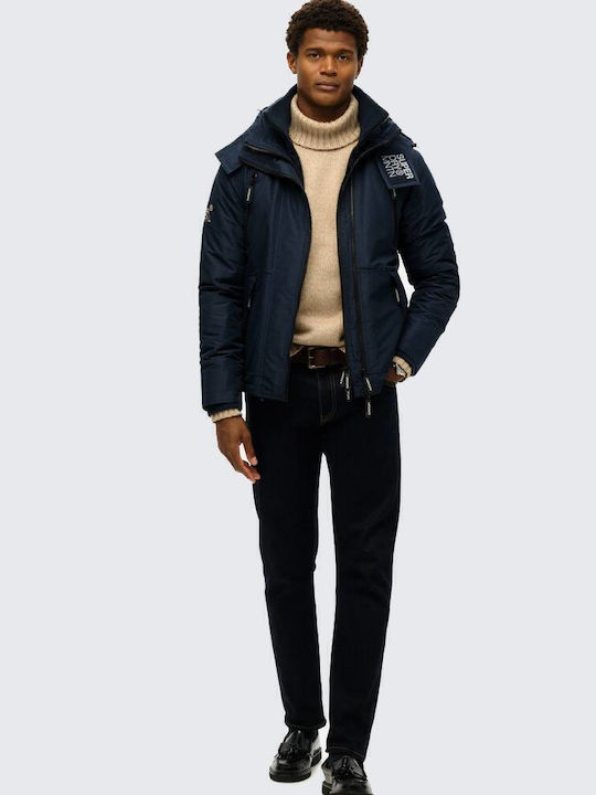 Jacket Windproof Navy Blue