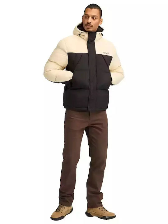 Μπουφάν Puffer Αδιάβροχο Angora/black