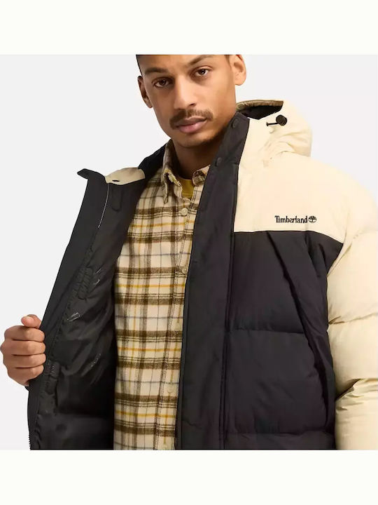 Μπουφάν Puffer Αδιάβροχο Angora/black