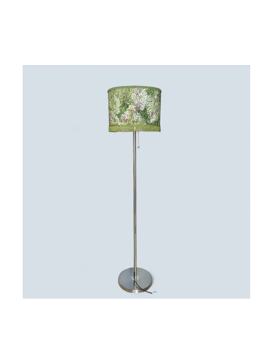 Oxygen Green Coral Floor Lamp H165xW35cm. with Socket for Bulb E27 Green