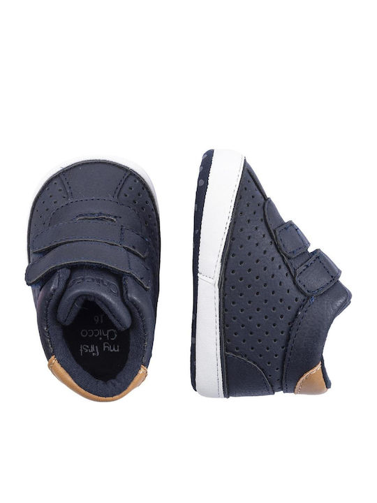 Chicco Βρεφικά Sneakers Αγκαλιάς Navy Μπλε