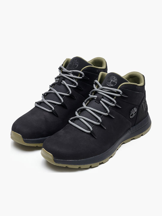 Timberland Sprint Trekker Mid Ανδρικά Ορειβατικά Μποτάκια Μαύρα