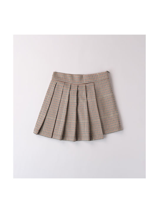 iDO Kids Pleated Skirt Beige