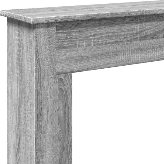 vidaXL Ξύλινη Πρόσοψη Τζακιού 75x87.5cm