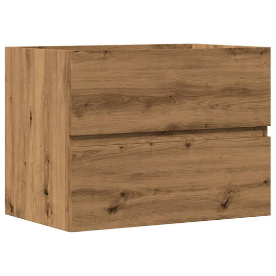vidaXL Шкаф без Мивка Д60xШ38.5xВ45см Oaks