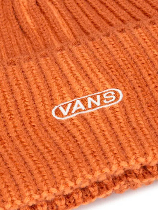 Beanie Ανδρικός Σκούφος Πλεκτός σε Καφέ χρώμα