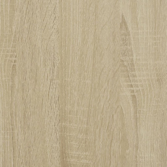 vidaXL Waschtisch mit Waschbecken, Spiegel & Säule L42xB18xH39cm Oaks