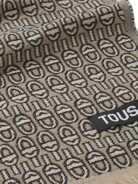 Tous Женска Шал Черен
