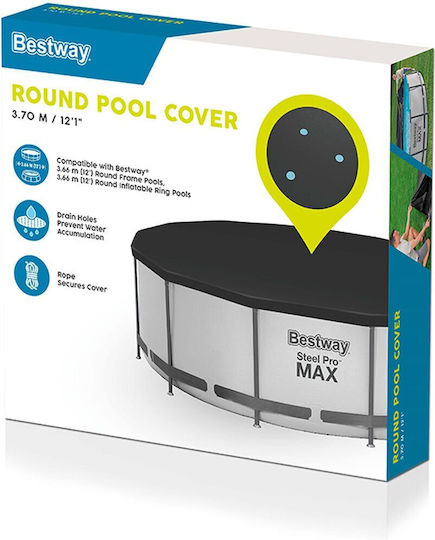 Bestway Round Pool Cover Diameter 370cm 1pcs