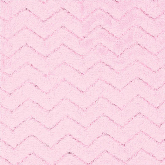 Velvet Blanket Double 200x220cm Pink