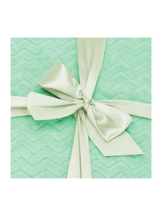 Κουβέρτα Sherpa Διπλή 200x220εκ. Green