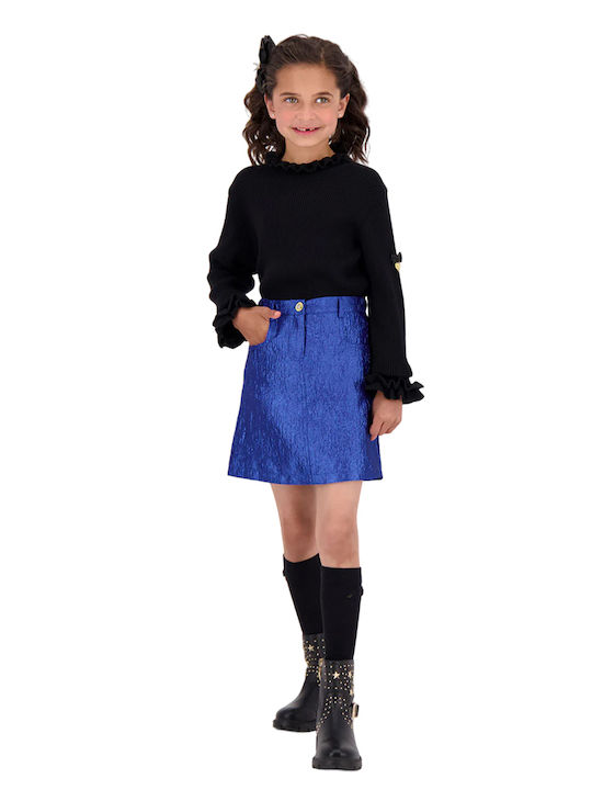 Kinderpullover Langarm Black