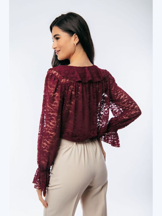 Bluze Damă Burgundy
