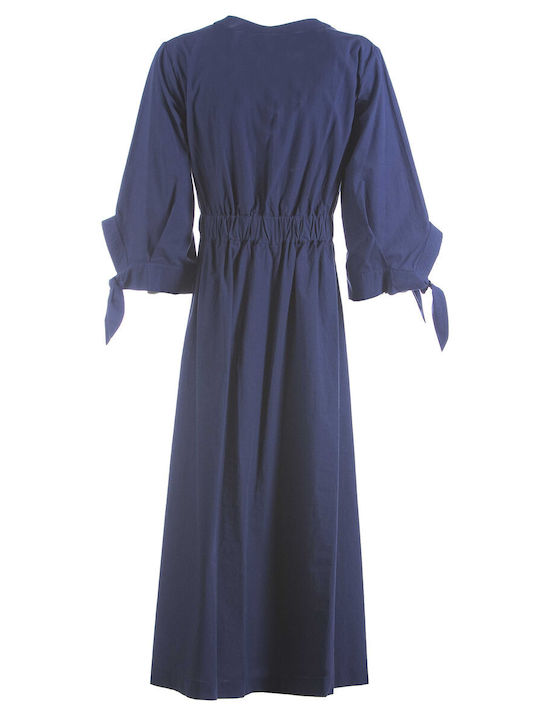 Ottod'ame Maxi Dress Blue