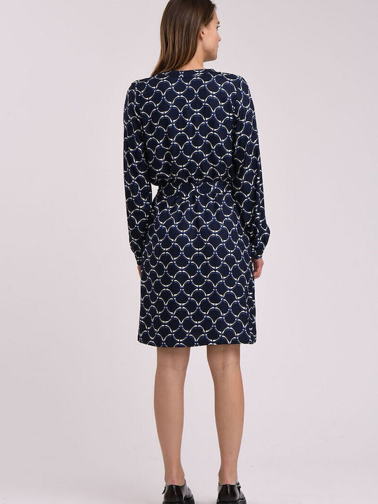 La Fee Maraboutee Mini Dress Blue