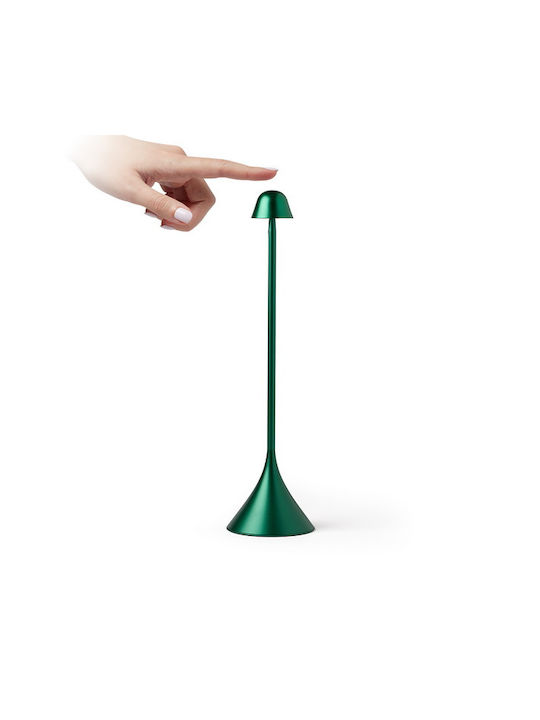 Lexon Design Steli Bell Table Lamp Dark Green