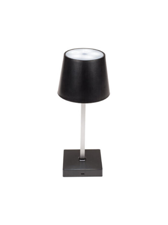 Out Blue Led Table Lamp Black