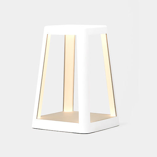 Lexon Design Laterne Tragbare LED-Lampe Dunkelgrün