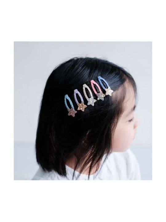 Mimi & Lula Set of Kids Hair Clips with Hair Clip Star 5pcs