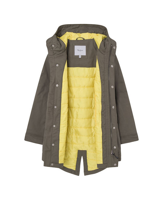 Pepe Jeans Kinderparka Leaf Green Ogie