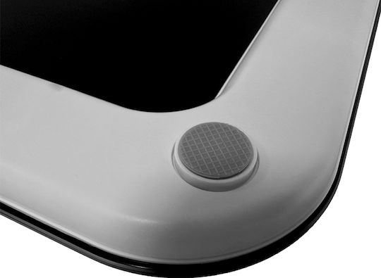 Life Fit Smart Bluetooth Tuya Smart Smart Ζυγαριά 180kg με Bluetooth Καφέ