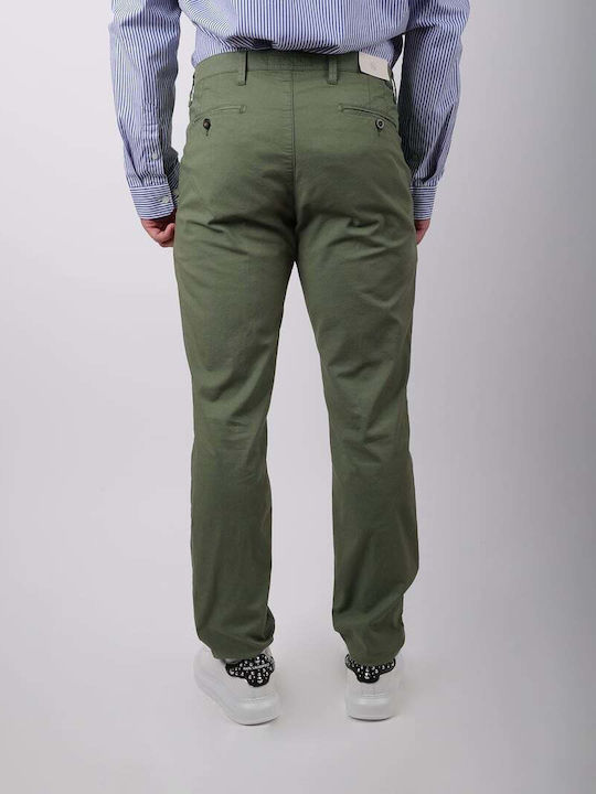 Fourten Industry Herrenhose Chino in Slim Passform GREEN