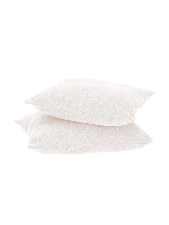 Scaun-Aiură material textil Ecru 130x100buc