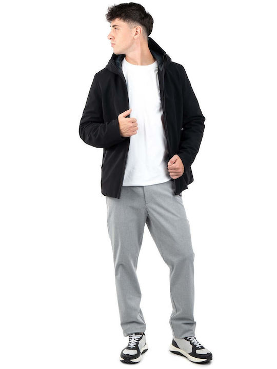 Winter Jacke Parka Wasserdicht Black