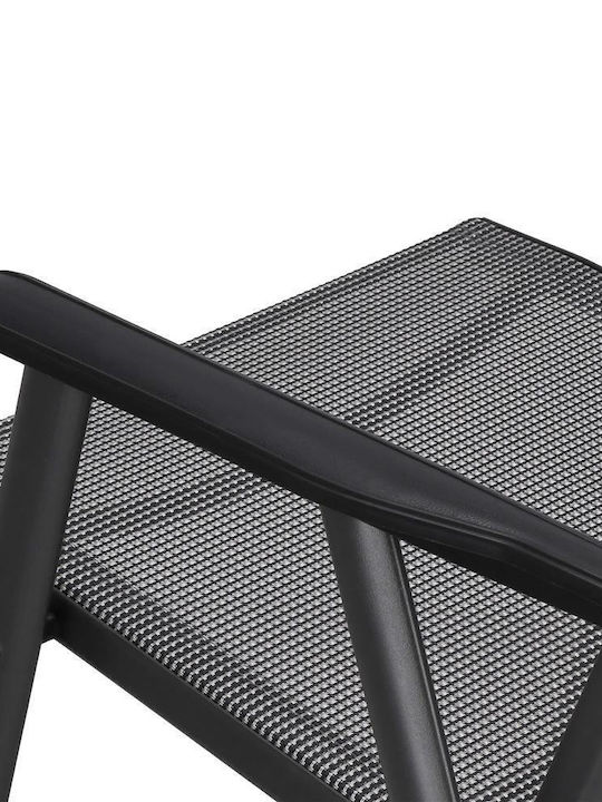 Scaun de exterior Plastic Gray 95x57x66cm
