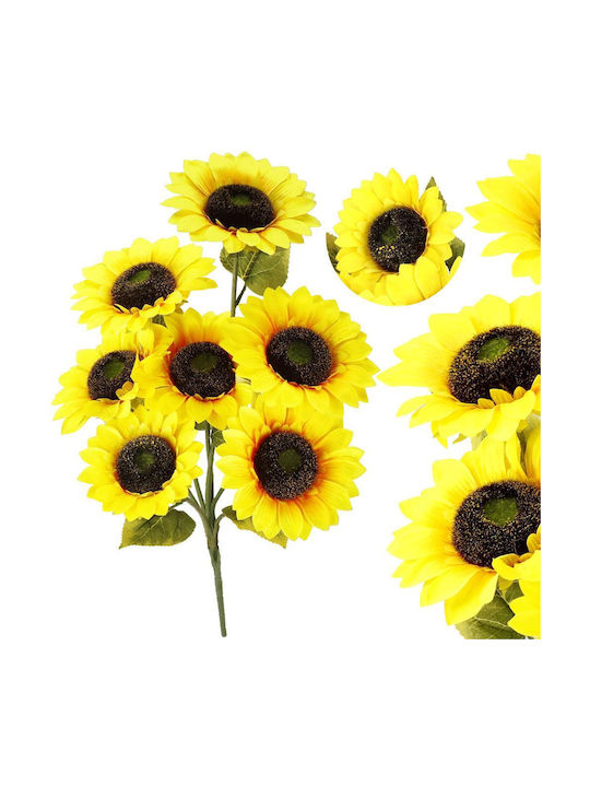 Strauß aus künstlichen Blumen Heliotropium Gelb 57cm
