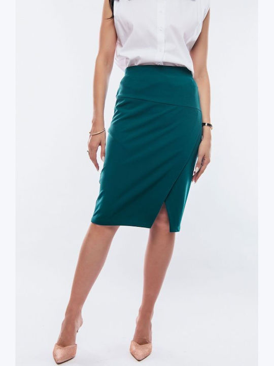 BelleFille Midi Skirt Emerald