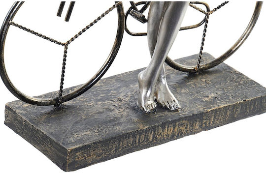 DKD Home Decor Figură Decorativă din Metal Femeie 27.5x9.5x34.5cm 1buc