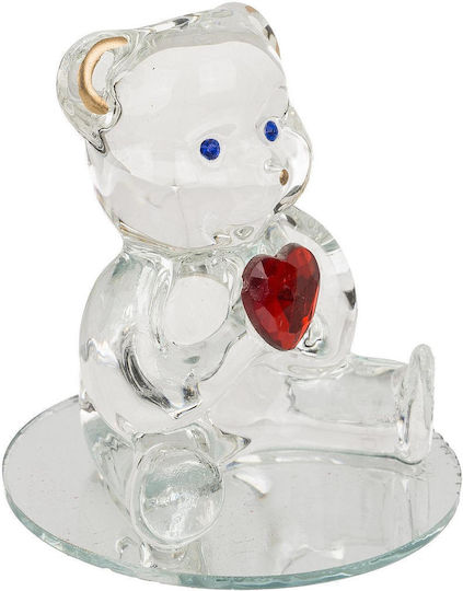 ArteLibre Decorative Animal made of Glass 4.5cm 1pcs