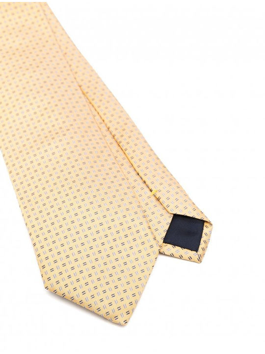 CC Collection Corneliani Men's Tie Silk in Yellow Color