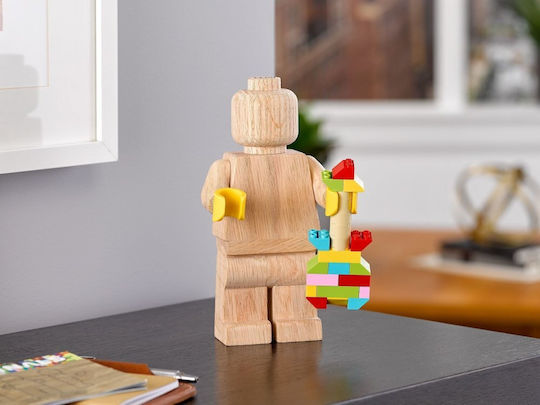 LEGO Dekorativ Statuette aus Holz 1Stück