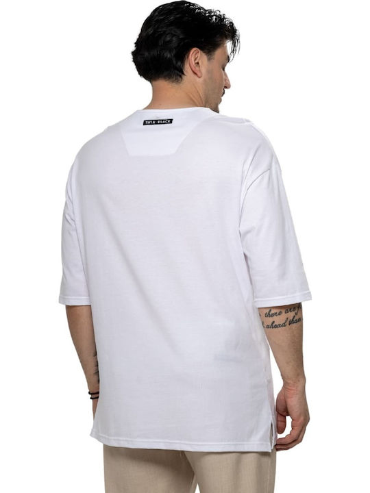 T-shirt Black, White