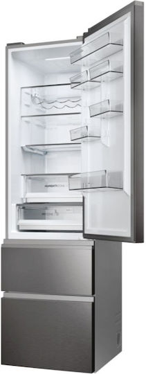 Haier 414лт NoFrost В205xШ59.5xД66.7см. Черен HTW5620CNMP