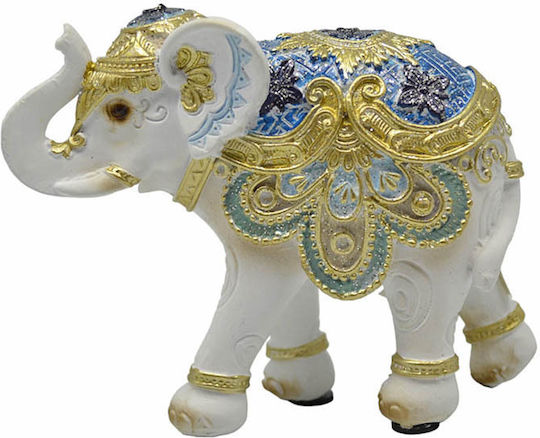 Ankor Decorativ Elefant din Polirășină 11.5x4.5x9cm 1buc