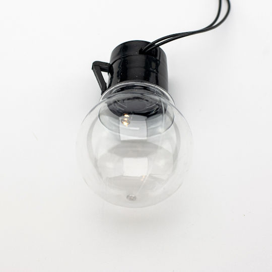Suspendata Lampă Solară Ghirlande cu Alb Cald Lumină IP44