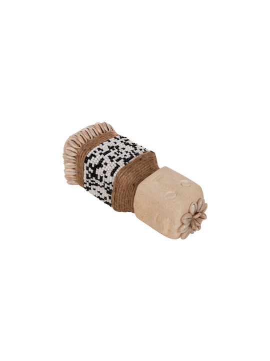 HomeMarkt Διακοσμητικό Αγαλματίδιο από Πέτρα Sumba 7x7x17cm